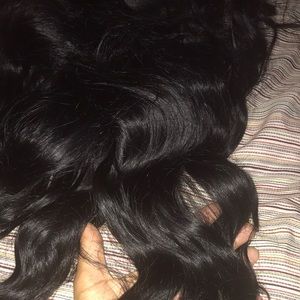 Half wig color 1 shoulder length